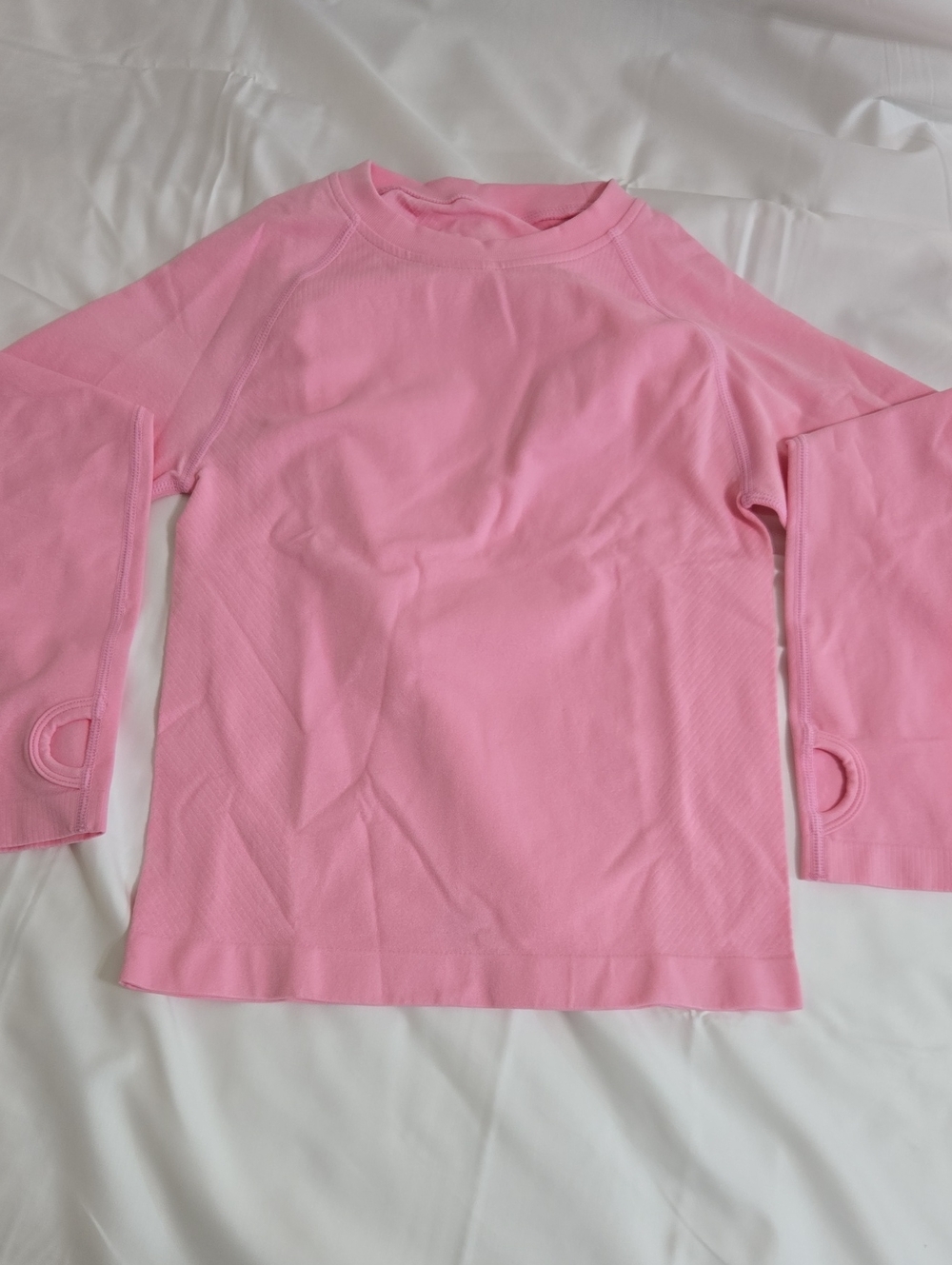 Kids Long-Sleeve Pink Top